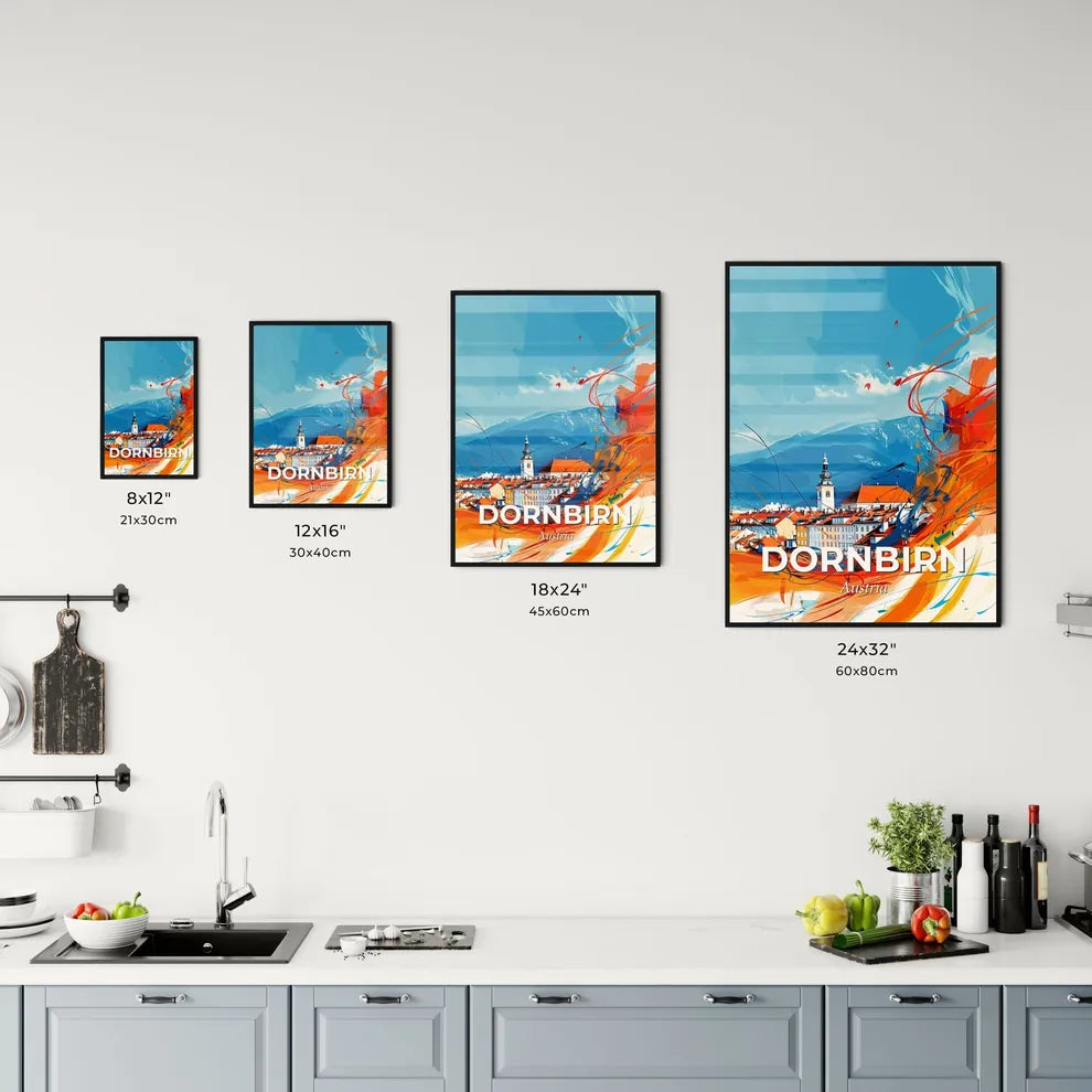 Vibrant Dornbirn, Austria Kitchen Art