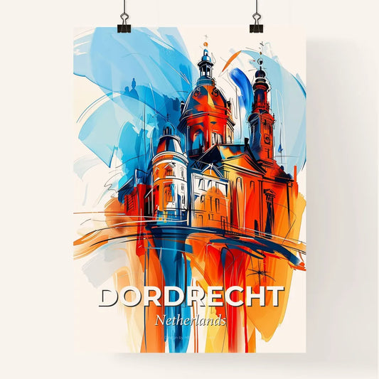 Vibrant Dordrecht, Netherlands Poster