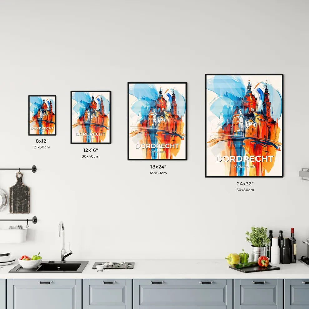 Vibrant Dordrecht, Netherlands Kitchen Art