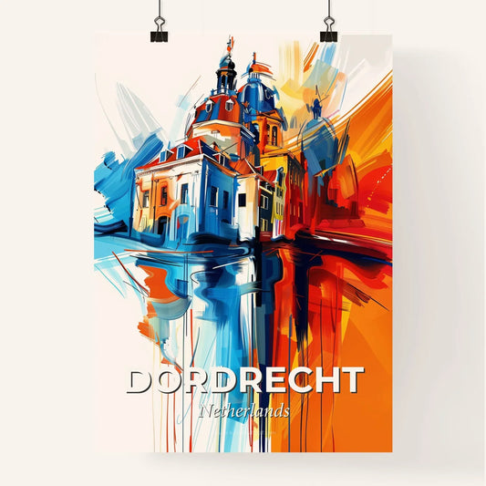 Vibrant Dordrecht, Netherlands Poster