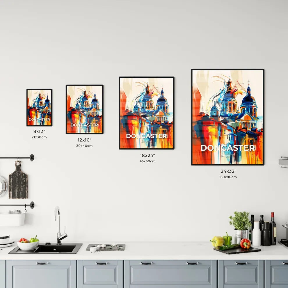Vibrant Doncaster, England Kitchen Art