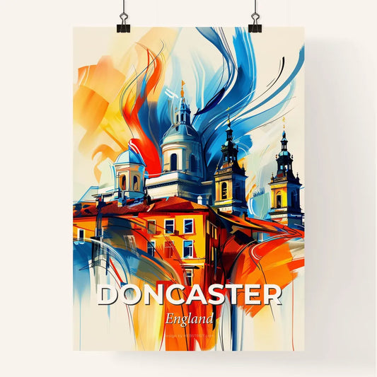 Vibrant Doncaster, England Poster