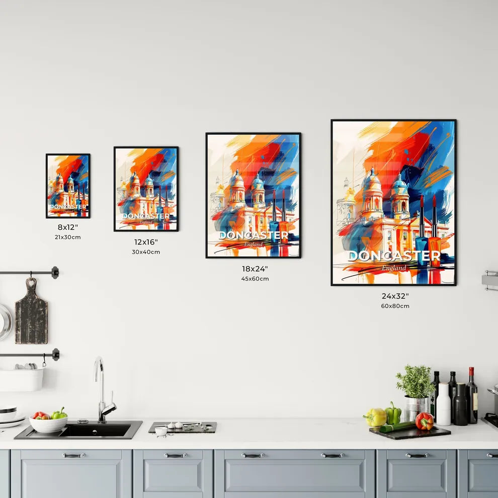 Vibrant Doncaster, England Kitchen Art