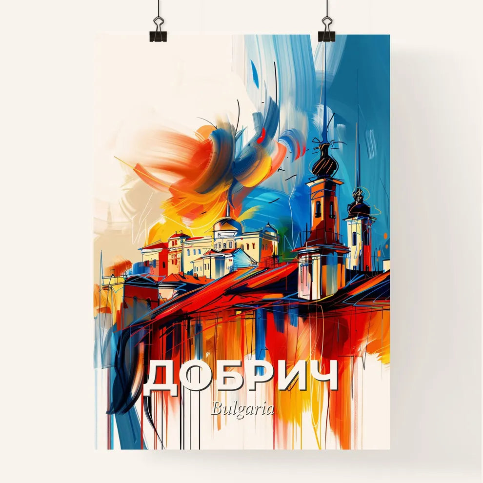 Vibrant Добрич, Bulgaria Poster