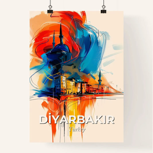 Vibrant Di̇yarbakir, Turkey Poster