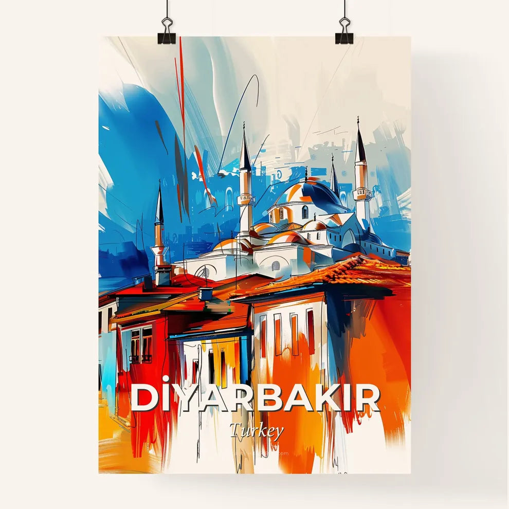 Vibrant Di̇yarbakir, Turkey Poster