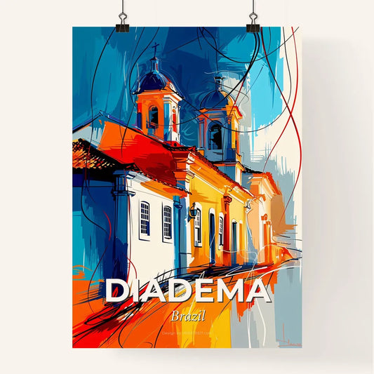 Vibrant Diadema, Brazil Poster