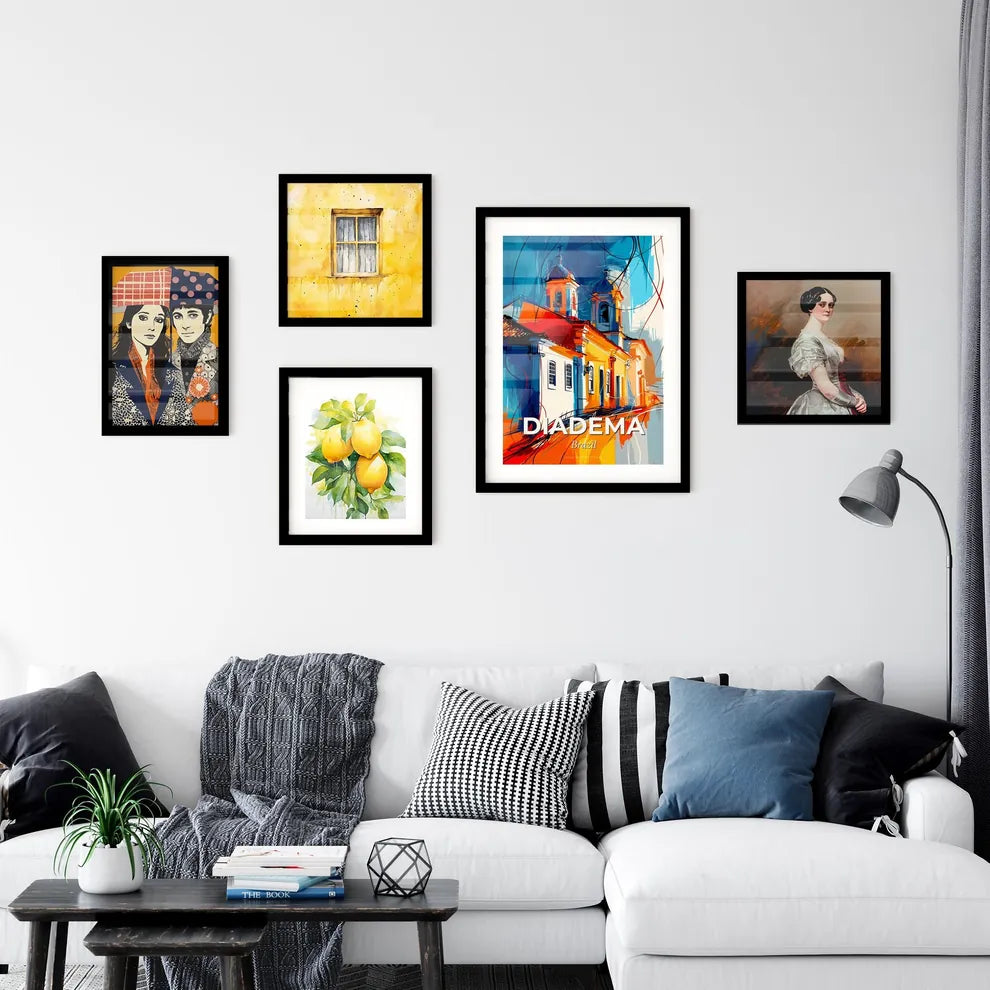 Vibrant Diadema, Brazil Wall Art Collection