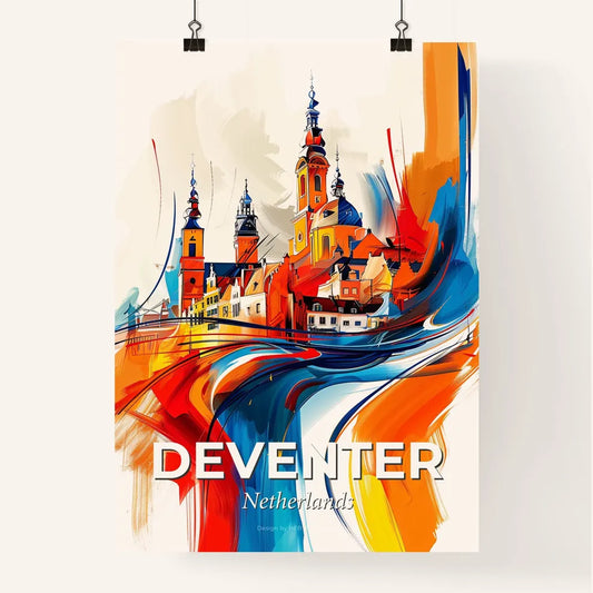 Vibrant Deventer, Netherlands Poster