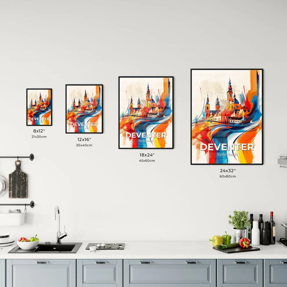 Vibrant Deventer, Netherlands Kitchen Art
