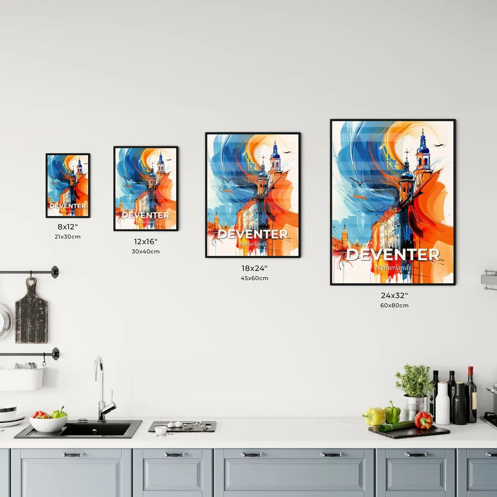 Vibrant Deventer, Netherlands Kitchen Art