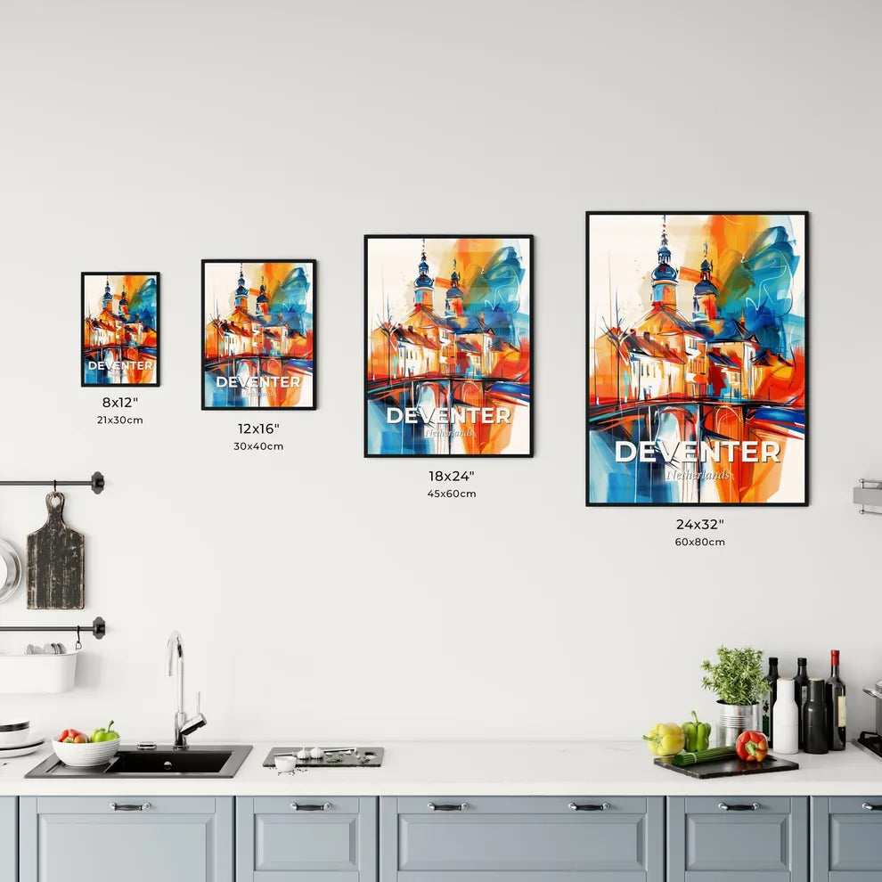 Vibrant Deventer, Netherlands Kitchen Art