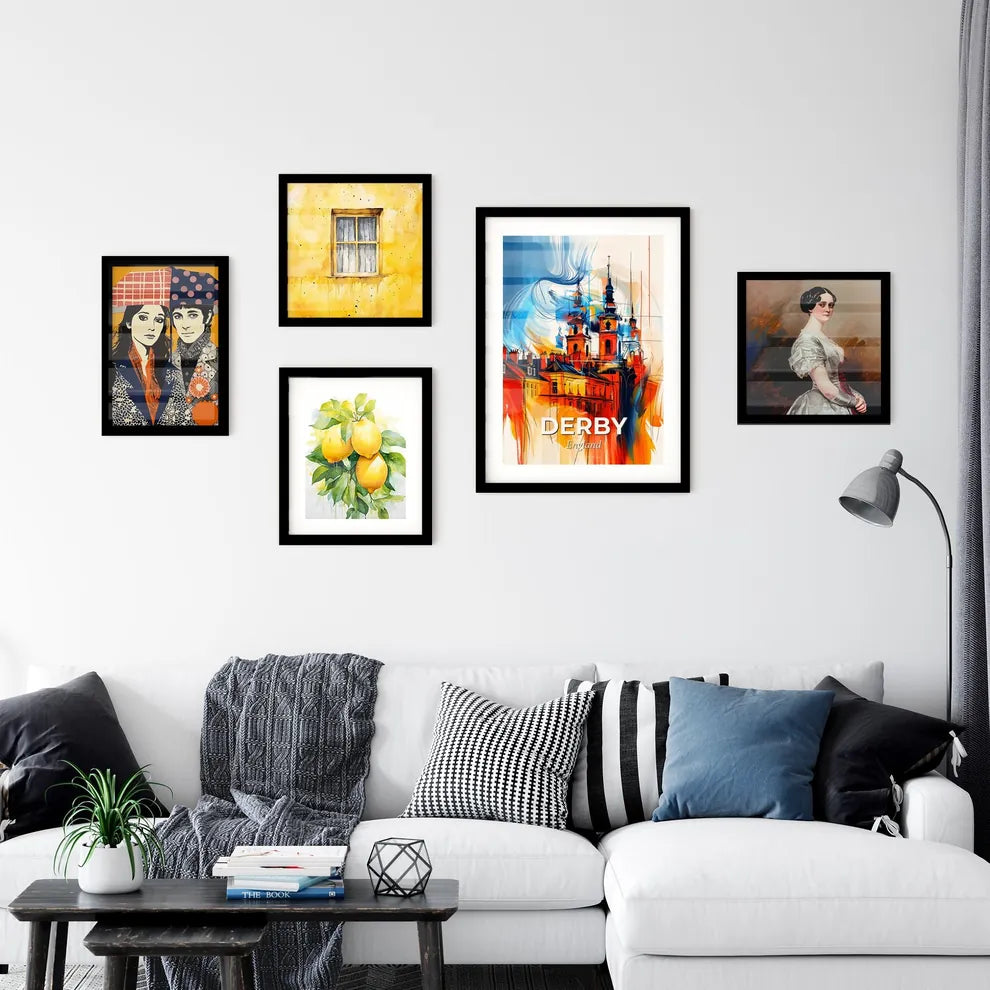 Vibrant Derby, England Wall Art Collection