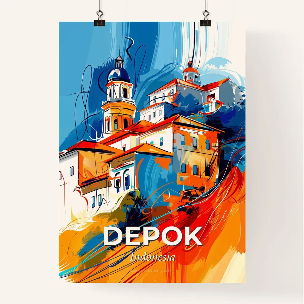 Vibrant Depok, Indonesia Poster