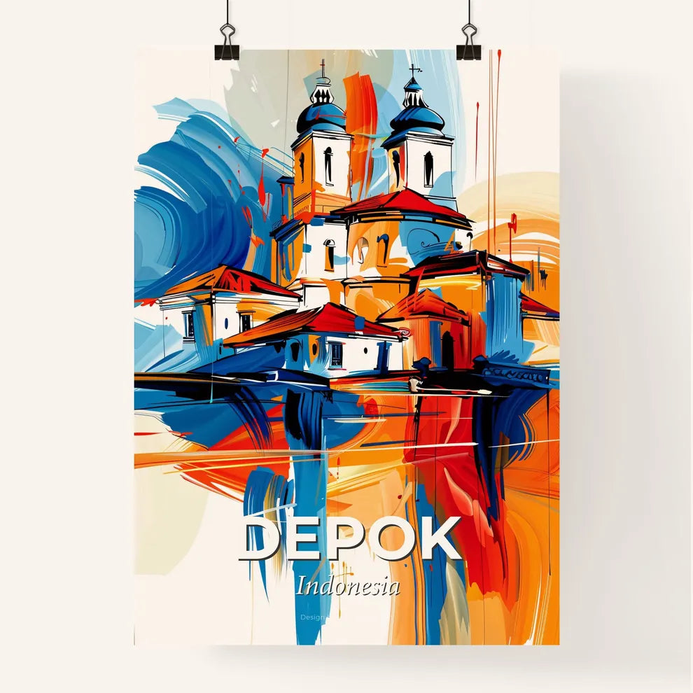 Vibrant Depok, Indonesia Poster
