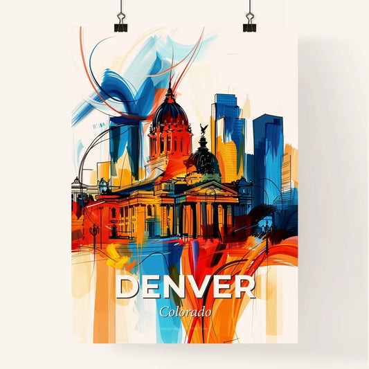 Vibrant Denver, Colorado Poster