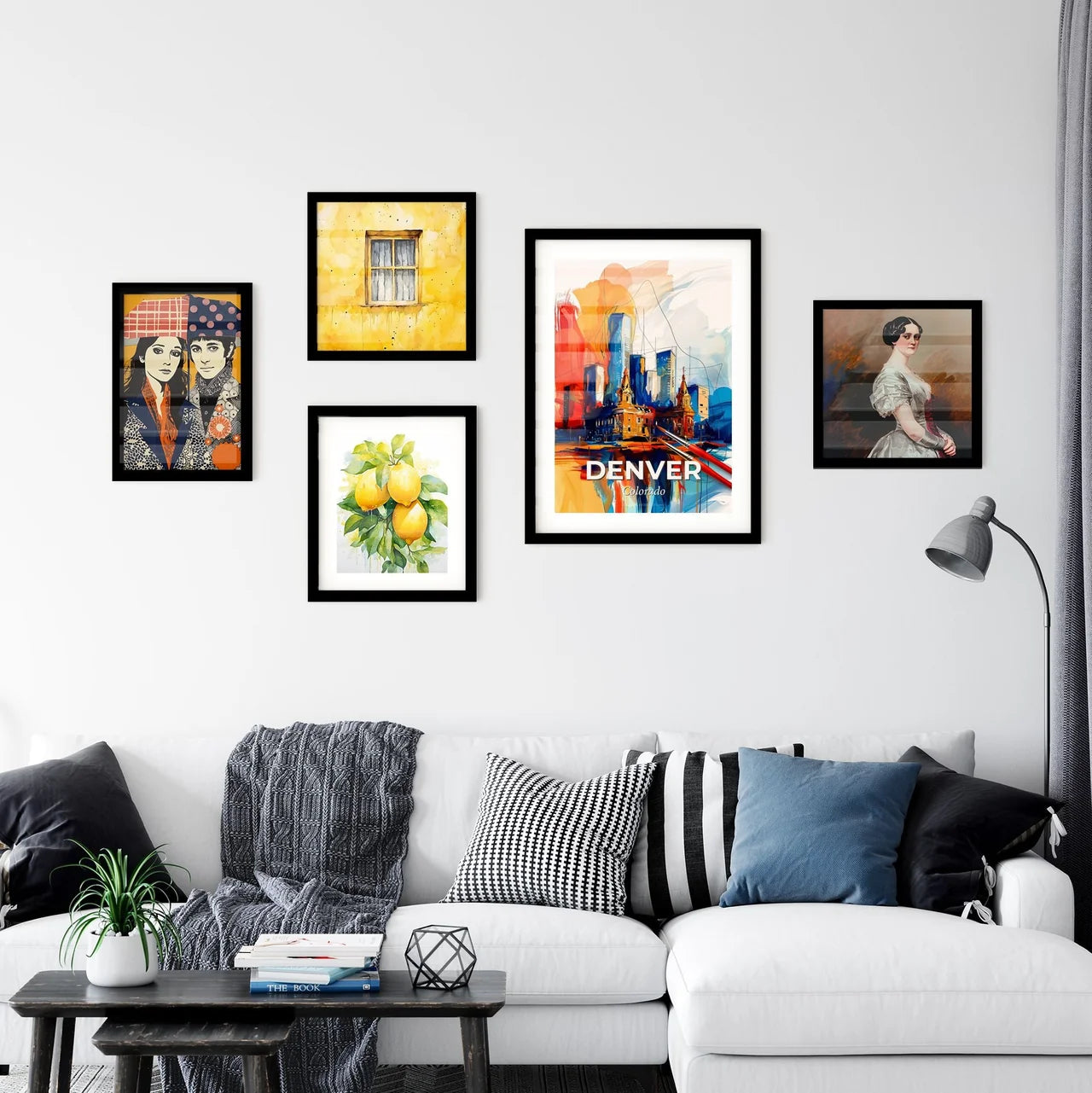 Vibrant Denver, Colorado Wall Art Collection