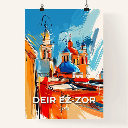 Vibrant Deir E Poster