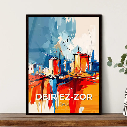 Vibrant Deir E Art Print