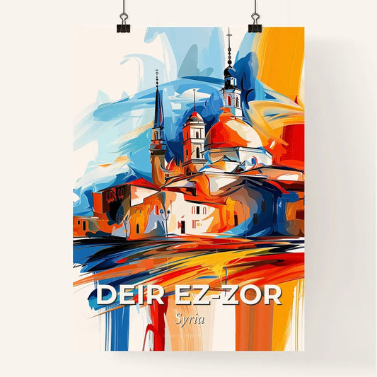 Vibrant Deir E Poster
