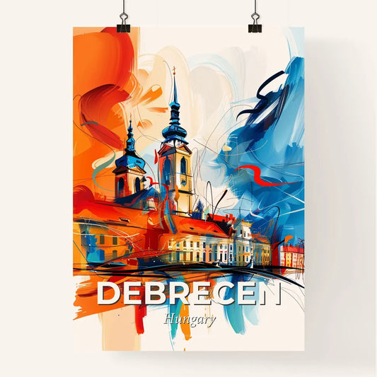 Vibrant Debrecen, Hungary Poster
