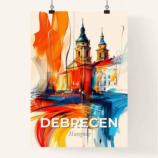Vibrant Debrecen, Hungary Poster