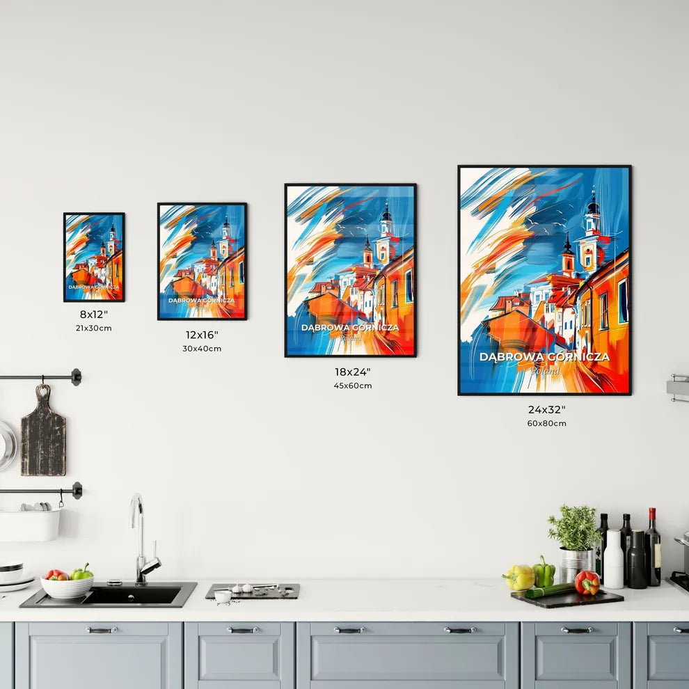 Vibrant Dąbrowa Górnicza, Poland Kitchen Art