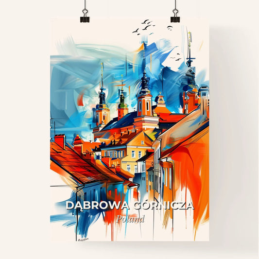 Vibrant Dąbrowa Górnicza, Poland Poster