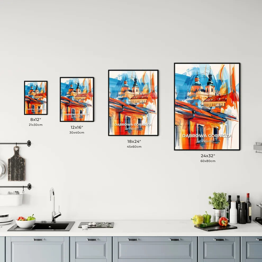 Vibrant Dąbrowa Górnicza, Poland Kitchen Art