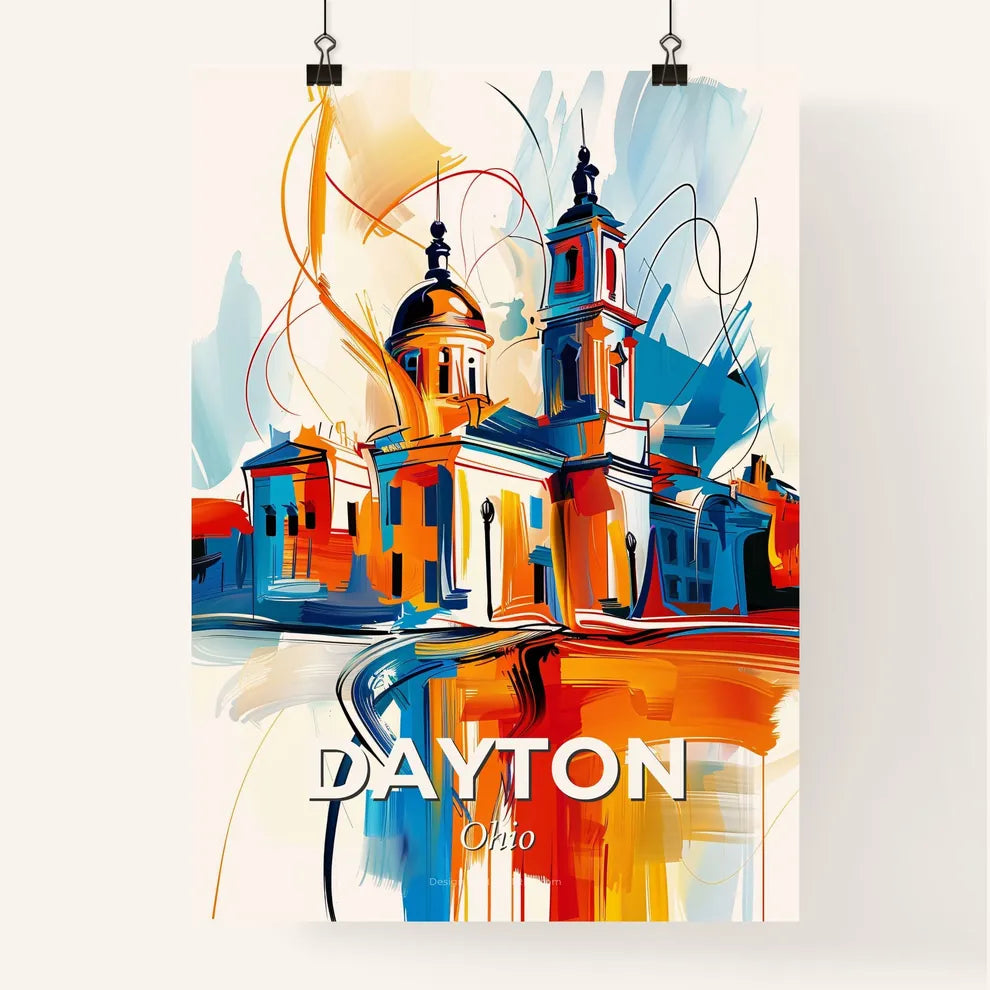Vibrant Dayton, Ohio Poster