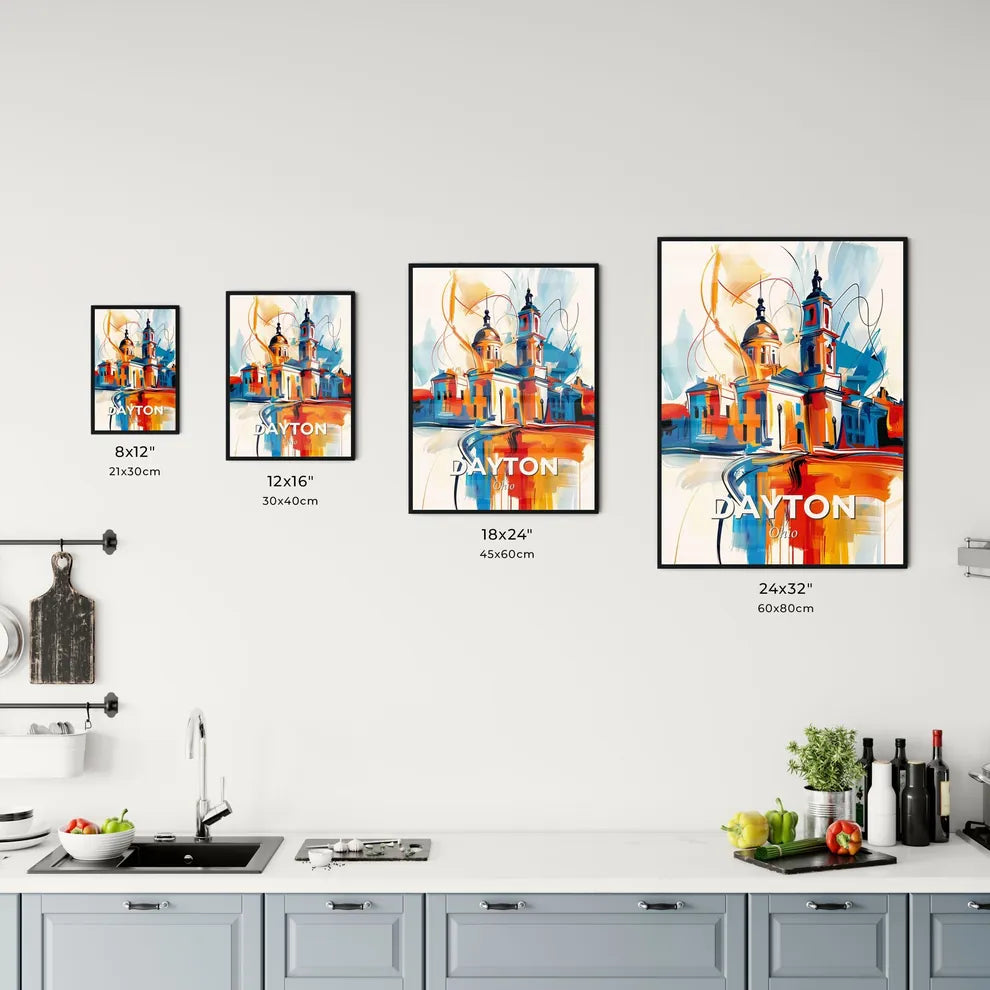 Vibrant Dayton, Ohio Kitchen Art