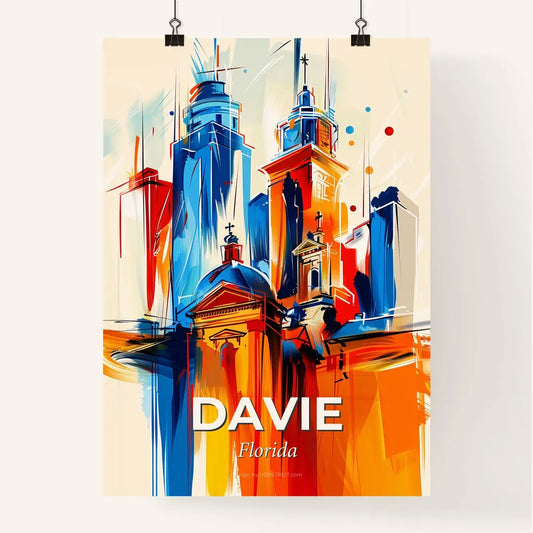 Vibrant Davie, Florida Poster