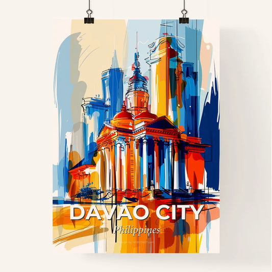 Vibrant Davao City, Philippines Poster