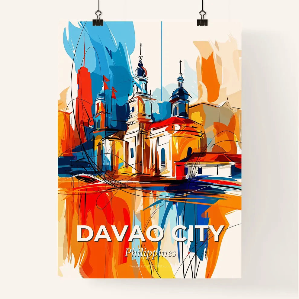Vibrant Davao City, Philippines Poster