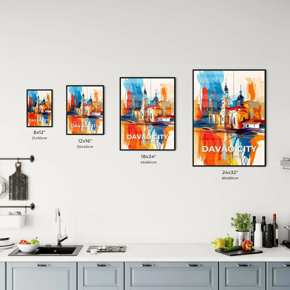 Vibrant Davao City, Philippines Kitchen Art