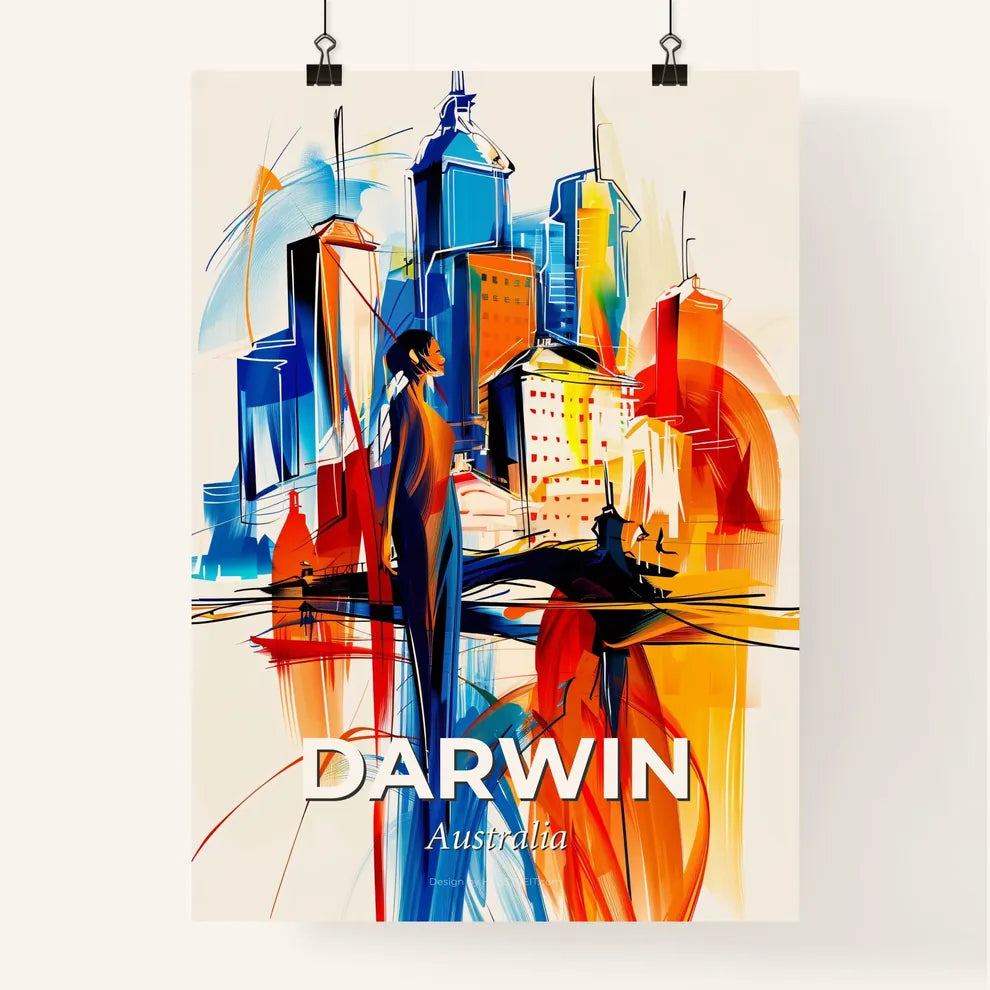 Vibrant Darwin, Australia Poster