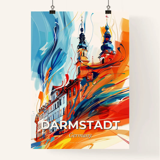 Vibrant Darmstadt, Germany Poster