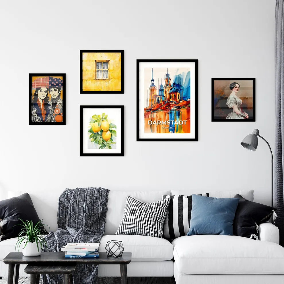 Vibrant Darmstadt, Germany Wall Art Collection