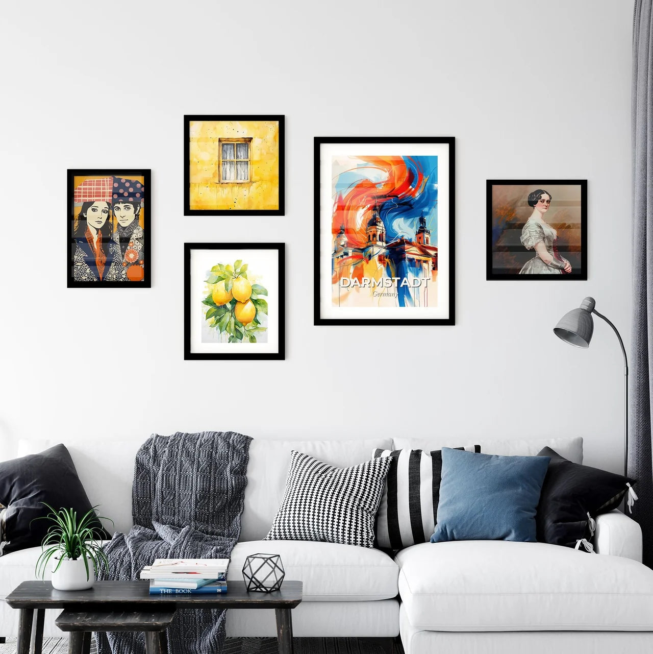 Vibrant Darmstadt, Germany Wall Art Collection