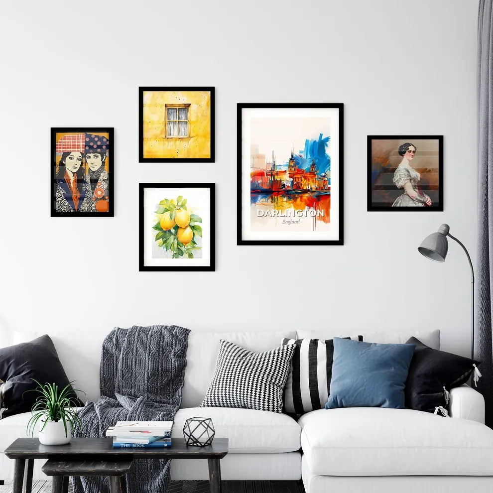 Vibrant Darlington, England Wall Art Collection