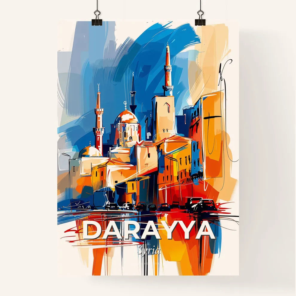 Vibrant Darayya, Syria Poster
