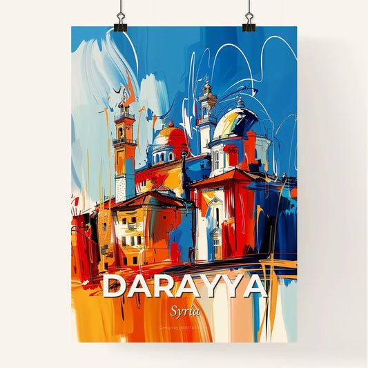 Vibrant Darayya, Syria Poster