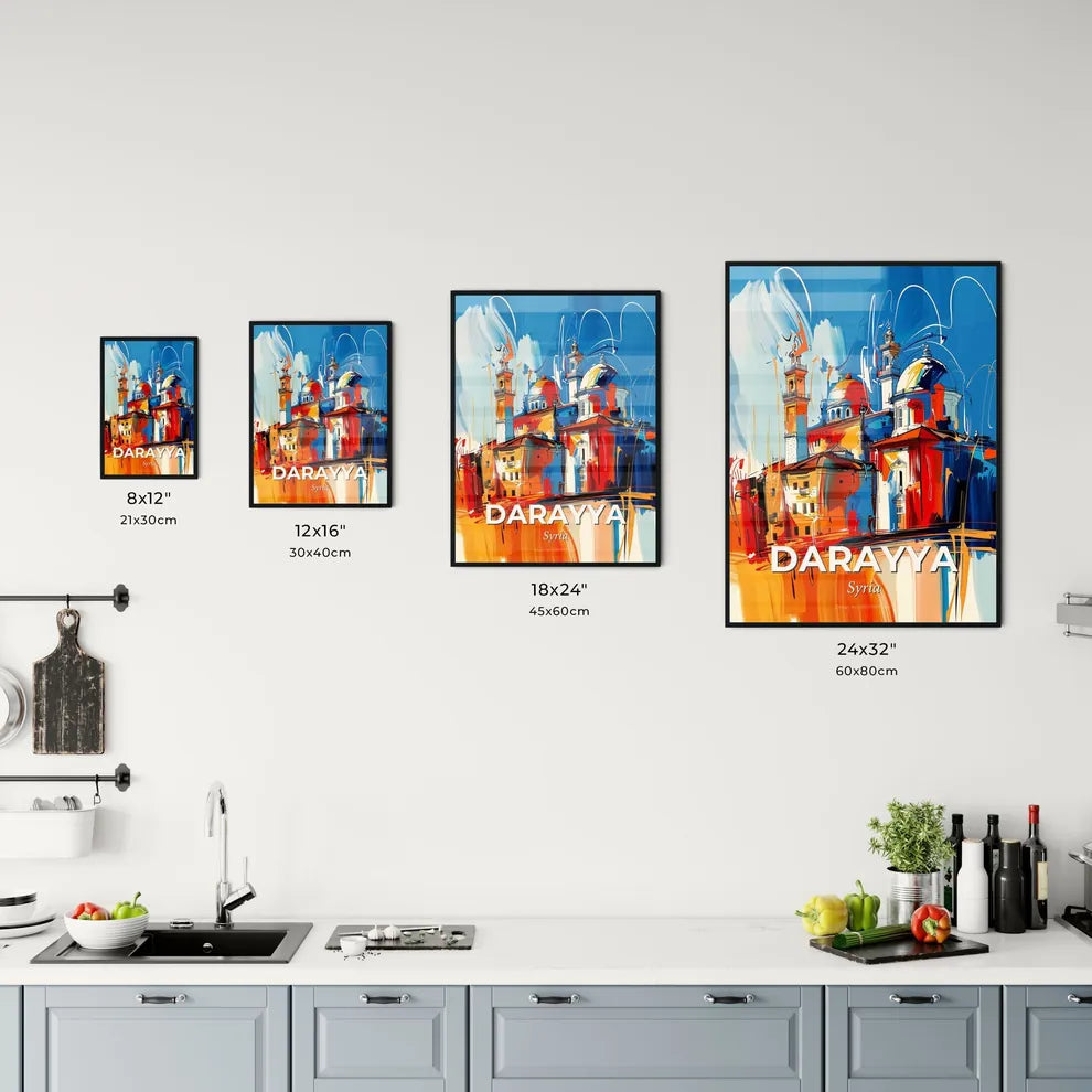 Vibrant Darayya, Syria Kitchen Art