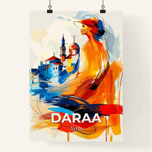 Vibrant Daraa, Syria Poster