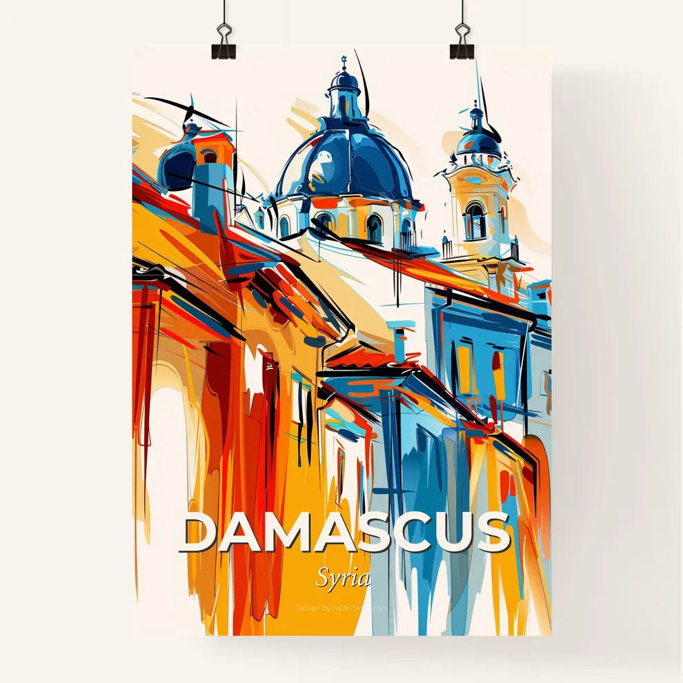 Vibrant Damascus, Syria Poster