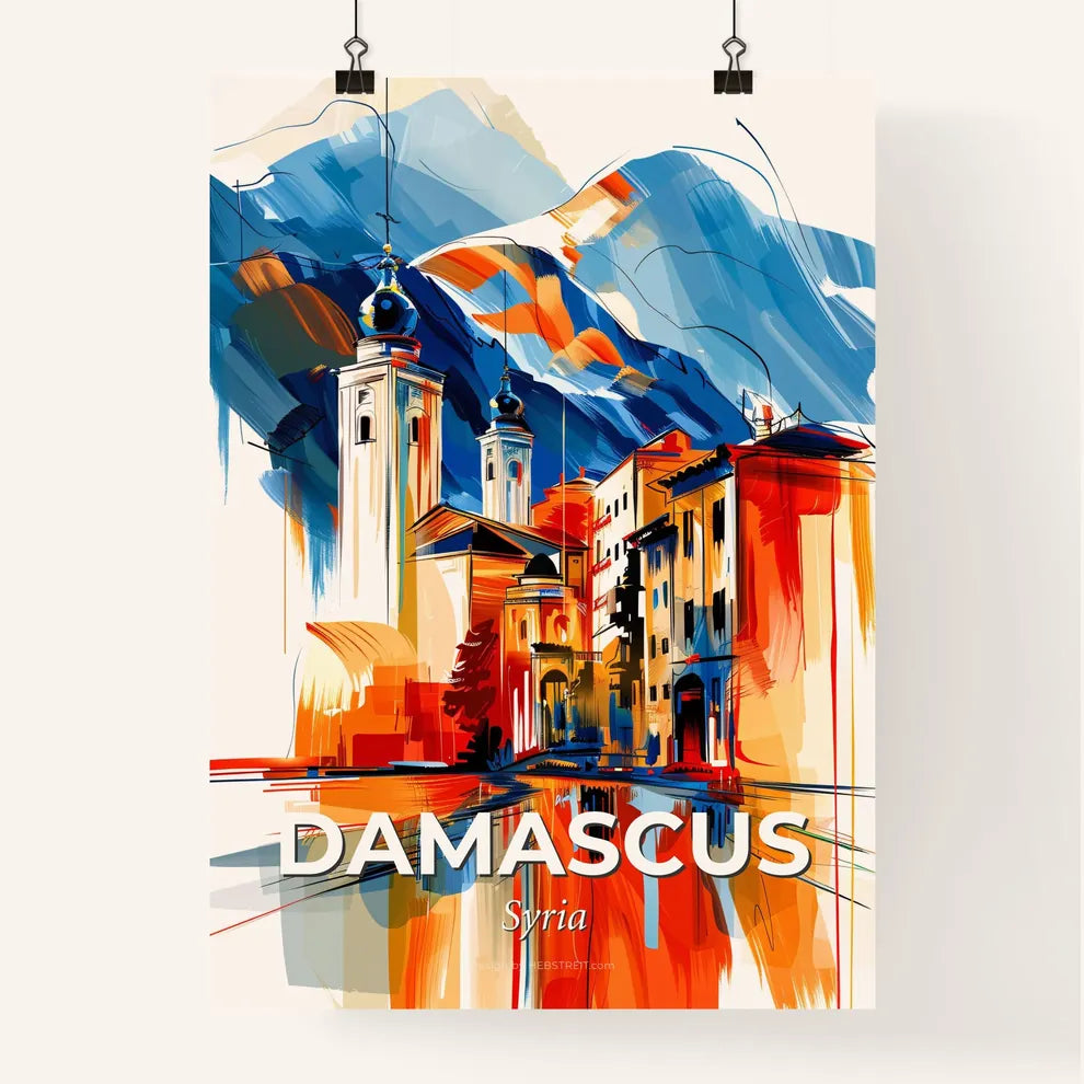 Vibrant Damascus, Syria Poster