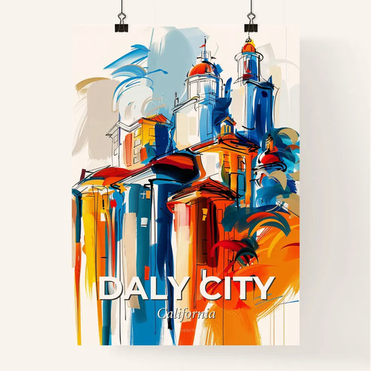 Vibrant Daly City, California Poster