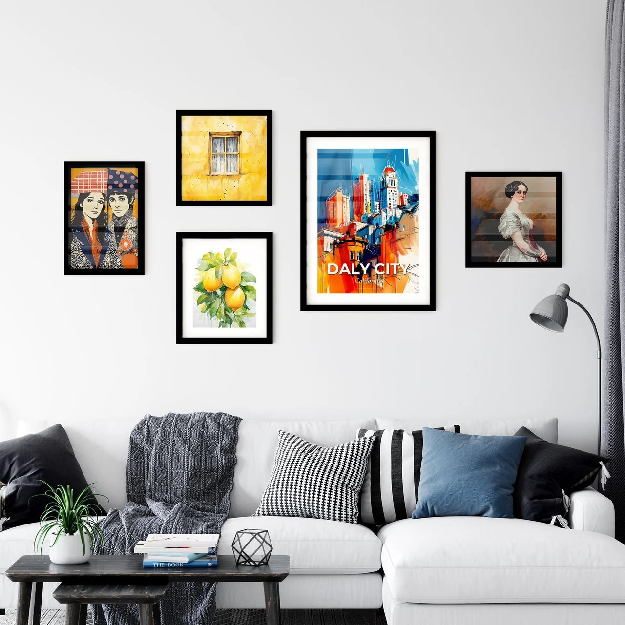 Vibrant Daly City, California Wall Art Collection