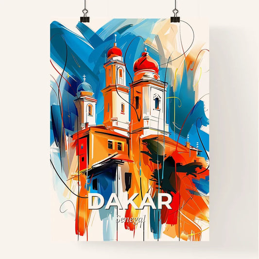 Vibrant Dakar, Senegal Poster