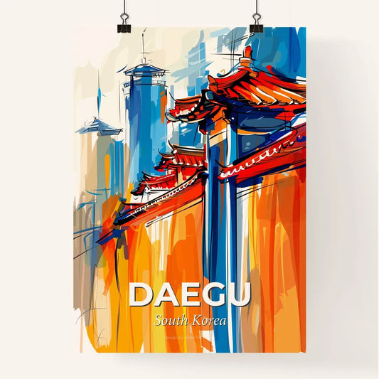 Vibrant Daegu, South Korea Poster